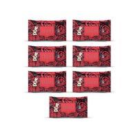 7 Paket Red Rose Islak Havlu Mendil 90 Adet Kapaklı Gül Kokulu