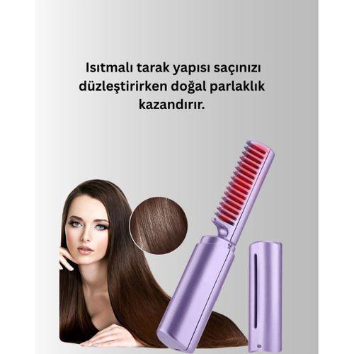 Usb Şarjlı Kablosuz Saç Düzleştirici – Hızlı Ve Pratik