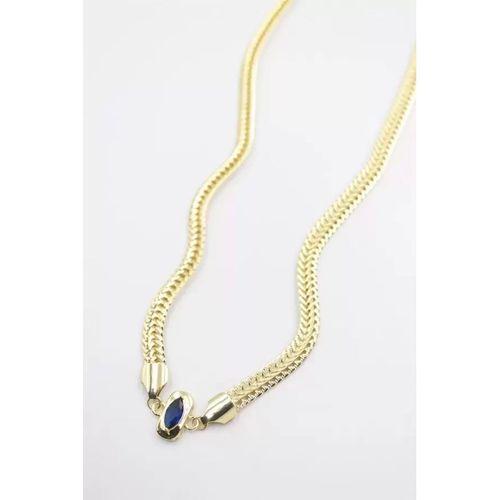 Taşlı Vip Kolye - Altın