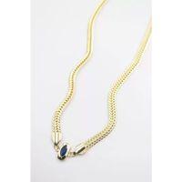 Taşlı Vip Kolye - Altın