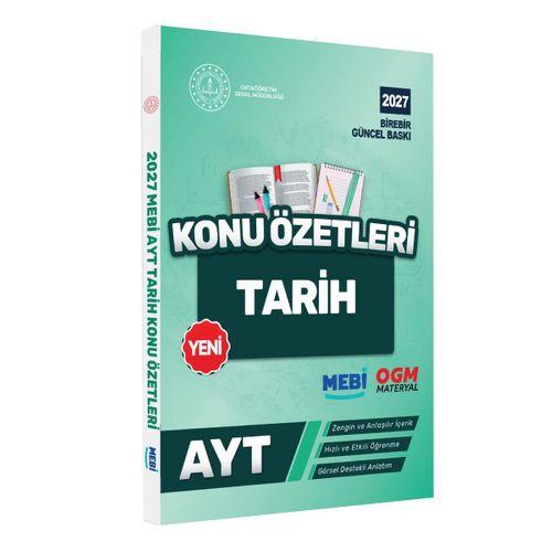2027 YKS-AYT MEBİ-OGM Tarih Pratik Konu Özet Kitabı RENKLİ A4 Boyut Görsel Destekli BASKI ÜCRETİ
