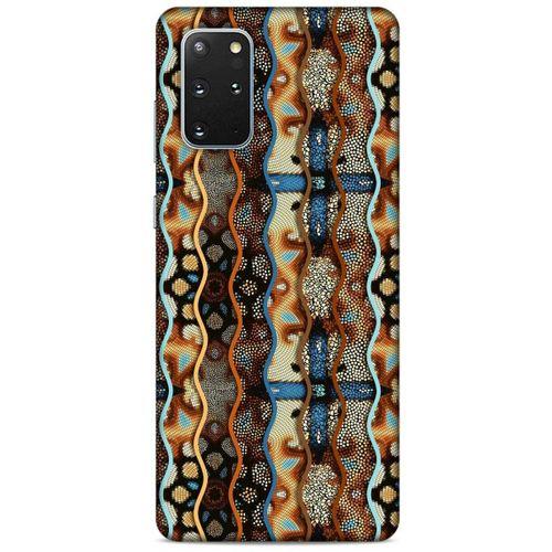 Samsung Galaxy S20 Plus Kılıf Baskılı Özel Seri Taşlı (33) Hybrid Kılıf