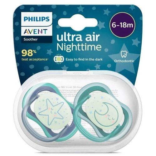 Philips Avent Philips Avent Ultra Air Gece Emzik 6-18 Ay Erkek