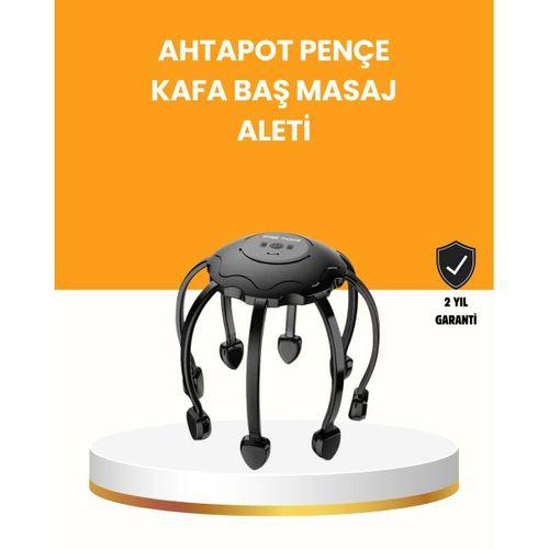 Saç Derisi Masaj Aleti 8 Bağımsız Kol 3 Modlu Derin Rahatlama