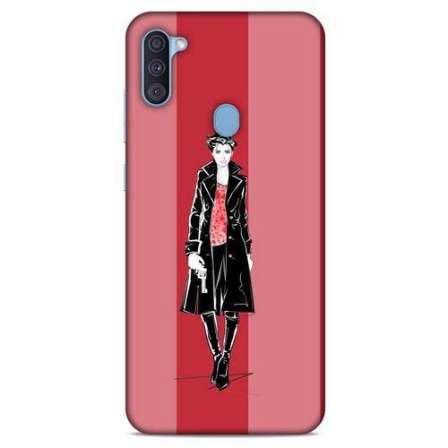 Sokak Modası 45 Samsung Galaxy A11 Kılıf Desenli Silikon