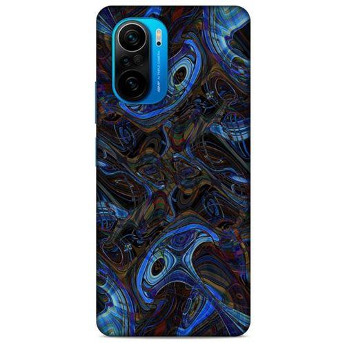 Xiaomi Poco F3 Uyumlu Kılıf Mavi Delisi (6) Silikon Kılıf Taş