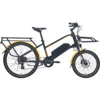 Carraro Elorry 2.1 Elektrikli Kargo Bisikleti Siyah-Sarı-Gri