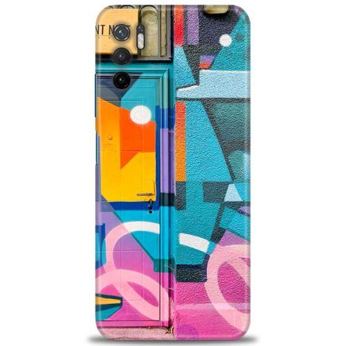 Xiaomi Poco M3 Pro Kılıf HD Baskılı Kılıf - Print Nest + Tam Ekran Koruyucu