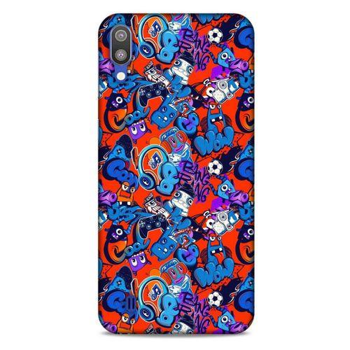 Graffitix (15) Desenli Silikon Kapak Samsung Galaxy M10 Kılıf