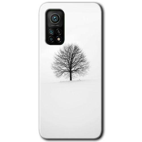 Xiaomi Mi 10T Kılıf HD Desen Baskılı Arka Kapak - Alone Tree