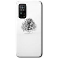 Xiaomi Mi 10T Kılıf HD Desen Baskılı Arka Kapak - Alone Tree