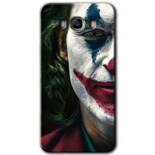 Galaxy J7 2016 Kılıf HD Desen Baskılı Arka Kapak - Joker + Kırılmaz Cam