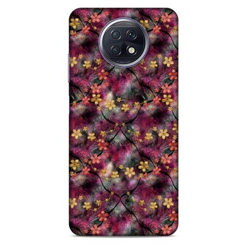 Xiaomi Redmi Note 9T Uyumlu Kılıf Pembe Delisi (10) Full Koruma Kılıfı Çiçek