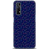 Realme 7 Kılıf HD Baskılı Kılıf - Gökyüzü Çizimi + Tam Ekran Koruyucu