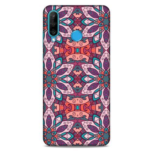 Ethnic Culture (8) Huawei P30 Lite Kılıf Silikon Kapak Desenli