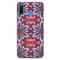 Ethnic Culture (8) Huawei P30 Lite Kılıf Silikon Kapak Desenli