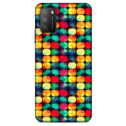 Lopard Xiaomi Poco M3 Uyumlu Kılıf Geometrix (56) Silikon Kılıf