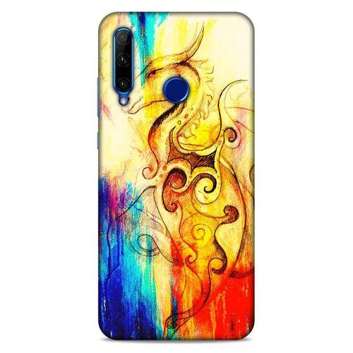 Lopard Huawei Y6P Uyumlu Kılıf Manipülasyon ☻ (37) Silicone Cover Baskılı