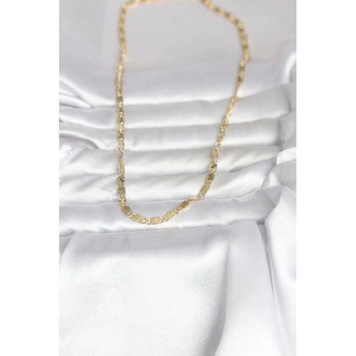 CM 14K Gold Renk Lazer Model 45 cm Kadın Kolye