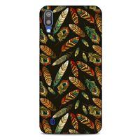 Samsung Galaxy M10 Kılıf Desenli Özel Seri Tüyler (9) Kılıf