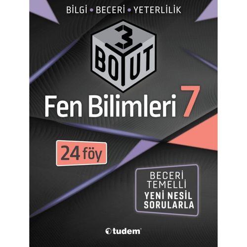 7. Sınıf Fen Bilimleri 3 Boyut Tudem Yayınları