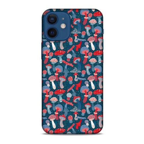 Frutix Mantar 03 Apple iPhone 12 Mini Kılıf Desenli Silikon