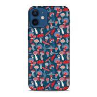 Frutix Mantar 03 Apple iPhone 12 Mini Kılıf Desenli Silikon
