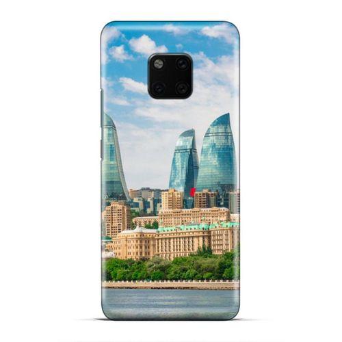 General Mobile GM 20 Pro Uyumlu Kılıf Azarbaijan (4) Koruma Kılıfı Alev Kuleleri