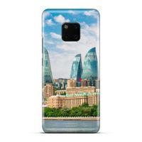 General Mobile GM 20 Pro Uyumlu Kılıf Azarbaijan (4) Koruma Kılıfı Alev Kuleleri