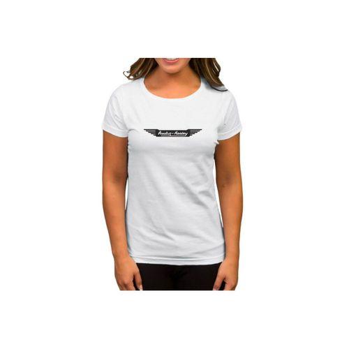 Austin Healey Logo Beyaz Kadın Tişört