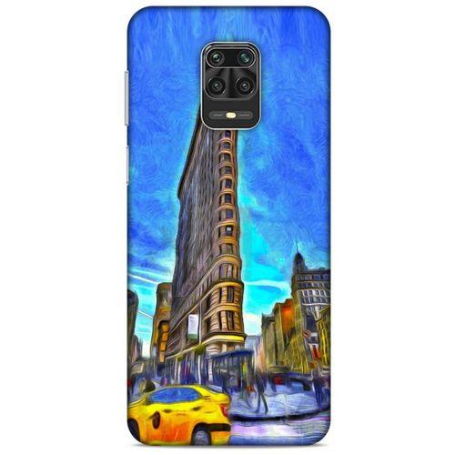 Xiaomi Redmi Note 9 Pro Kılıf Dünya Mimarisi (7) Telefon Kılıfı Flat Iron New York