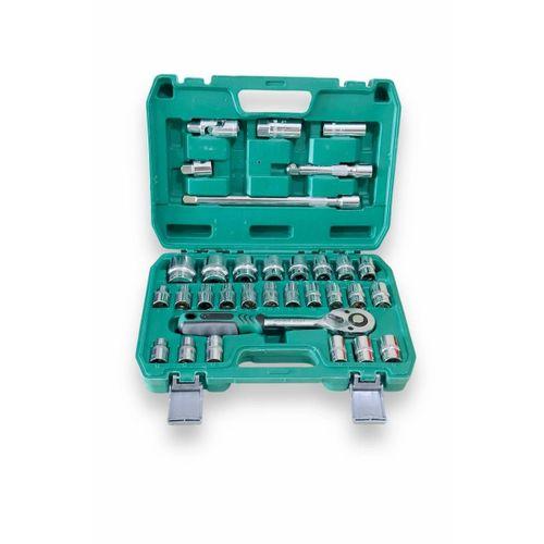 32 Parça Profesyonel Lokma Takımı 1/2 Cr-v Çeliği (32 Parça)
