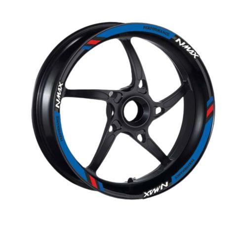 HONDA Honda M Power Mavi Yamaha Nmax Uyumlu 1 Set Jant Şeridi