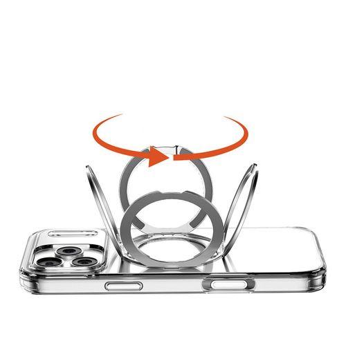 Apple iPhone 17 Pro Max Kılıf M-safe Şarj Özellikli Standlı Airbag Tasarımlı Mutural Fresh Serisi Kapak