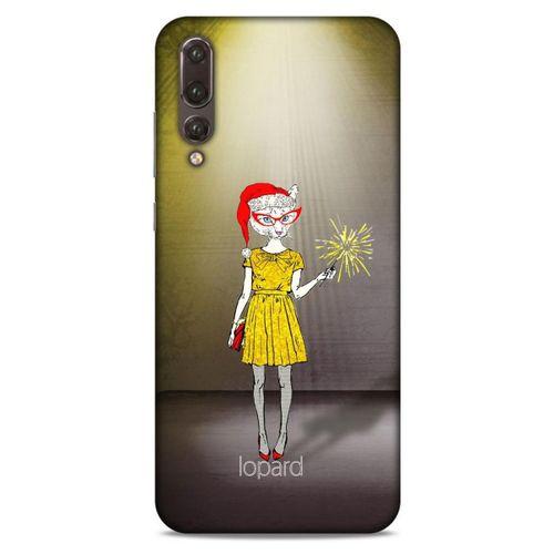 Huawei P20 Pro Kılıf FunnyMaX (32) Soft Silikon Kılıf Turuncu Kahve