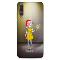 Huawei P20 Pro Kılıf FunnyMaX (32) Soft Silikon Kılıf Turuncu Kahve
