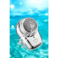 Tıraş Makinesi Mini Sıfır Sakal Yanak Tıraş Makinesi Usb Şarjlı