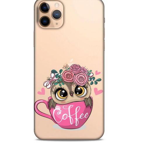 Zoologix (78) Apple Iphone 11 Pro Şeffaf Kılıf Silikon Desenli