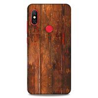 Lopard Xiaomi Mi A2 Lite Uyumlu Kılıf Wood'X (4) Koruma Kılıfı Desenli