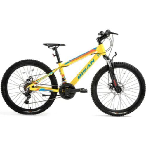 Bisan Kdx2900 Disc 24 Jant Dağ Bisikleti Sarı-Mavi