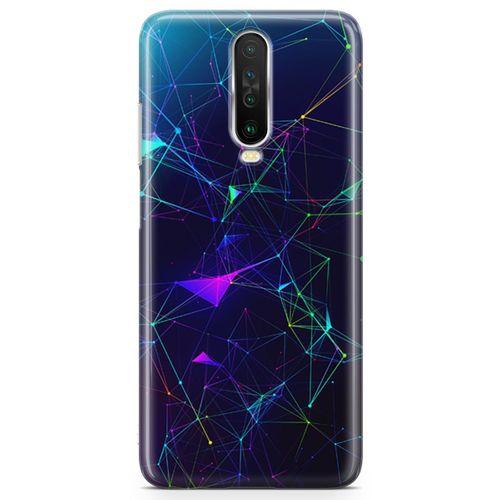 Xiaomi Redmi K30 Kılıf Rainbow Ağlar Arka Kapak Koruma Desenli Full Koruyucu