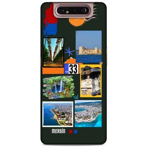 Lopard Samsung Galaxy A80 Uyumlu Kılıf Şehirli ※ (33) Mersin Hybrid Kılıf