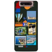 Lopard Samsung Galaxy A80 Uyumlu Kılıf Şehirli ※ (33) Mersin Hybrid Kılıf