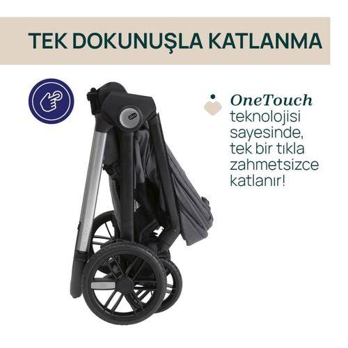 Chicco Bellagio Bebek Arabası Black Satin
