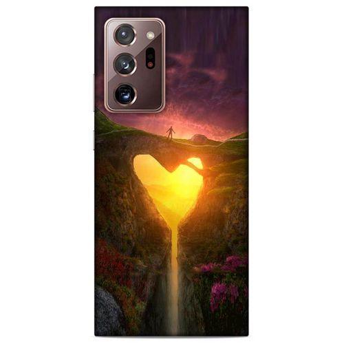 Lopard Samsung Galaxy Note 20 Ultra Uyumlu Kılıf Manipülasyon ☻ (17) Tasarım Kılıf Baskılı