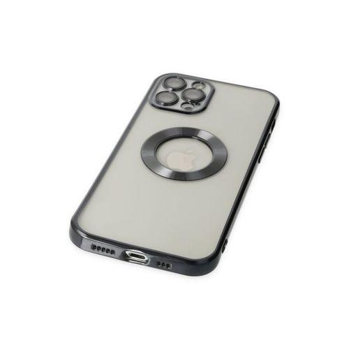 XD iPhone 12 Pro Kılıf Slot Silikon - Siyah