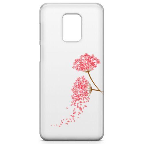 Xiaomi Redmi Note 9S Kılıf Hüzünlü Ortanca Arka Kapak Koruma Desenli Full Koruyucu