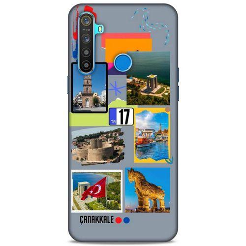 Lopard Oppo Realme 5i Uyumlu Kılıf Şehirli ※ (17) Çanakkale Tasarım Kılıf