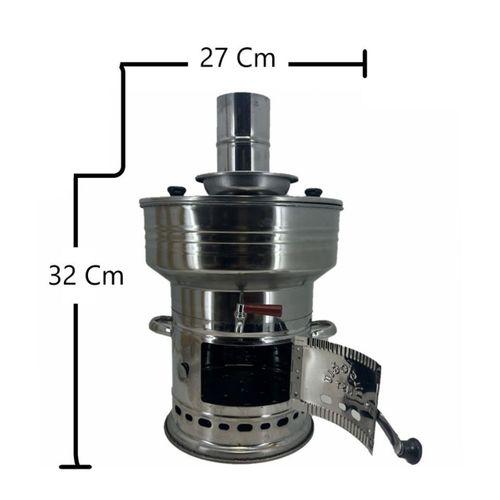 Paslanmaz Çelik 7 litre Semaver