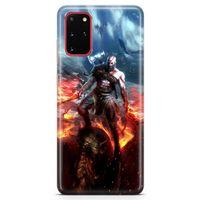 Samsung Galaxy S20 Plus Kılıf God Of War Arka Kapak Koruma Desenli Full Koruyucu